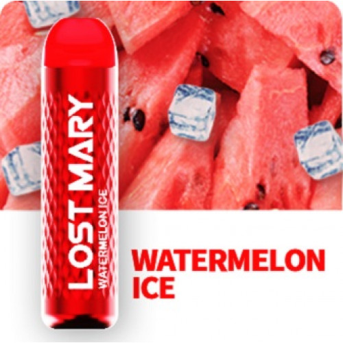Электронная сигарета LOST MARY 3000 Watermelon Ice (Лост Мэри 3000 Арбузный Лёд)